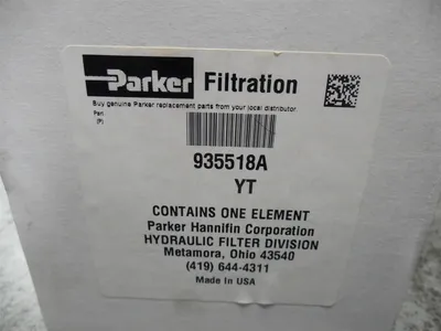 Parker Filtration 935518A YT Filter Element New NIB