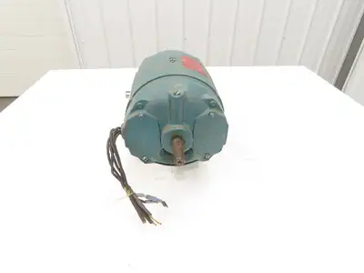 Reliance DC Gearmotor 1/2Hp 95V 83rpm 24:1 Reducer LH Output 56 Fr 30/Min Duty