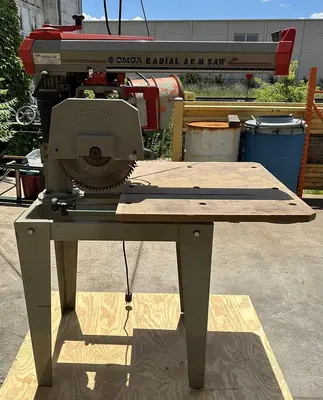 Used 1989 OMGA RN450 Woodworking Radial Arm Saws Illinois US | Pleasant Street Machinery #1263812