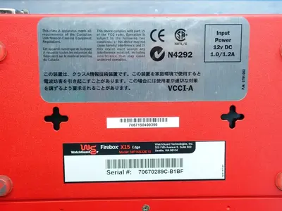 Used WATCHGUARD MF16S32E10 Firewall & VPN Equipment Ohio US | HGR 24 #941812