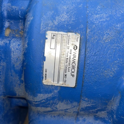 Wam m/s auger conveyor 200 mm dix x 1,800 mm long  5.5 kw 73 rpm