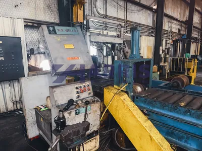 Used W.F. WELLS F-16-1 Horizontal Dual Column Band Saws Texas US | Harris Machine Tools, Inc. #1332355