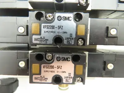 SMC VV5FS2 Plug-In 6-Station Manifold Control Unit VFS2000 Solenoid Valve Bank