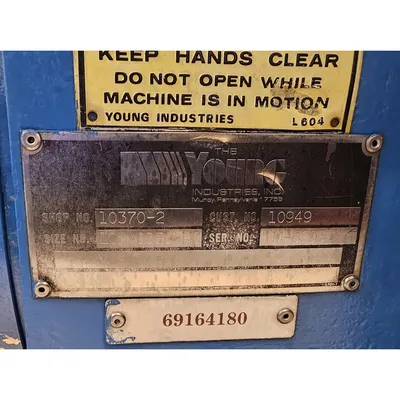 USED YOUNG INDUSTRIES, INC. 10 MODEL HC