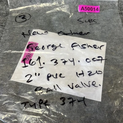 New | in-Stock George Fisher 161.374.007 Valves/Fittings California US | Davliegogo LLC #1729512