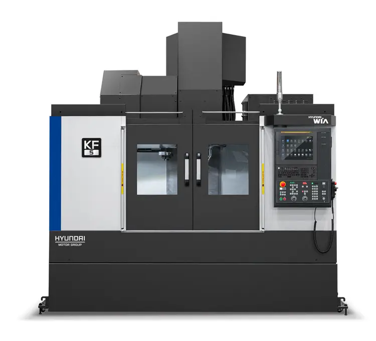 New | Build-to-Order HYUNDAI WIA CNC MACHINE TOOLS KF6/40 Vertical Machining Centers Texas US | Hillary Machinery #662955