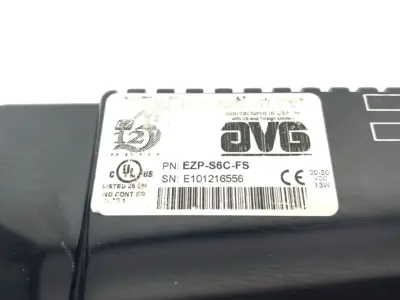 USED AVG AUTOMATIONDIRECT EZTOUCH 6” STN SLIM BEZEL MONOCHROME PANEL