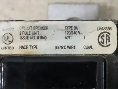 USED CUTLER-HAMMER BAB2035