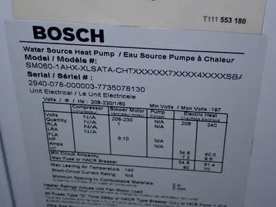 NEW BOSCH SM0601AHXXLSATACHTX