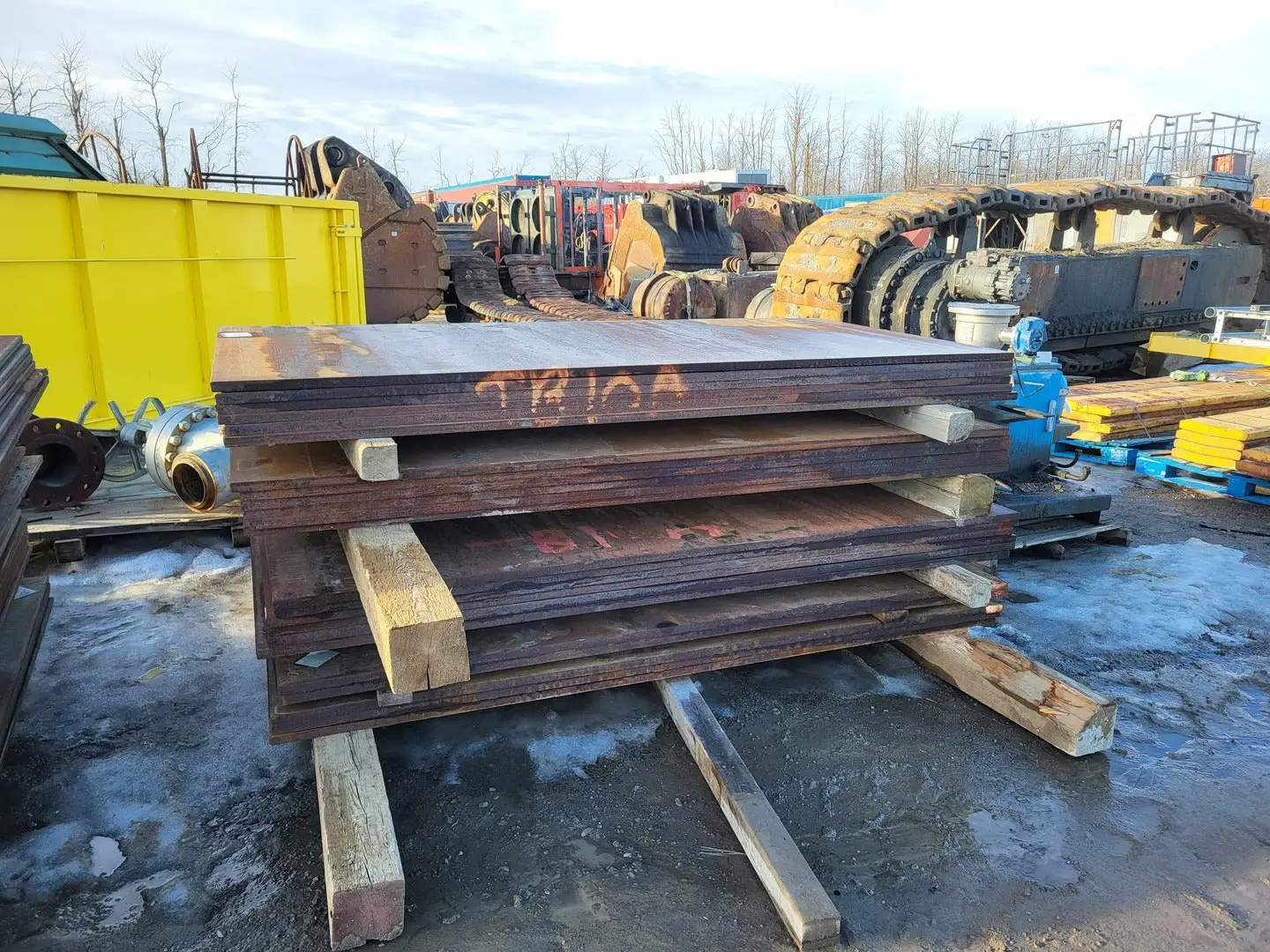 1" Steel Plate AR500, 4x8 ft