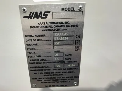 2024 HAAS TM-2P Vertical Machining Centers | Hindley Machine Tool Sales, LLC (27)