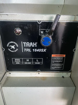 2008 Southwest Industries TRAK TRL 1840SX Tool Room Lathe