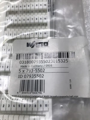 NEW Wago Does not apply
