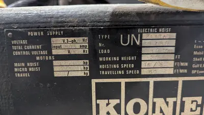 KONE 10 Ton Trolley Hoists | Highland Machinery & Crane (5)