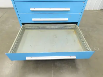 Nu-Era Modular Tool Storage Cabinet 8 Drawer 45x28x61" Stanley Vidmar Lista