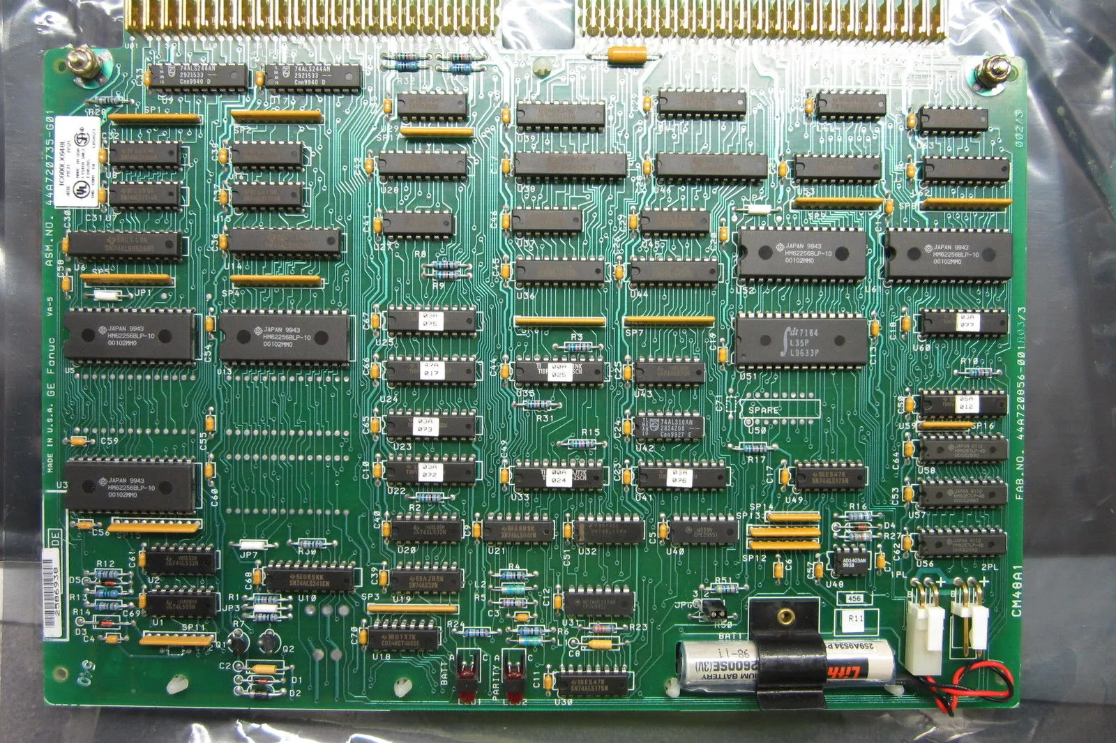 GE FANUC IC600LX648L MEMORY MODULE