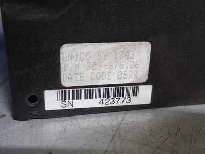 Used UNICO 309876.06 PLC Chassis Ohio US | HGR 24 #879793