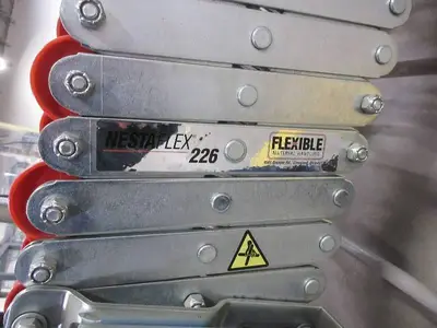 FLEXIBLE, ROLLING, EXPANDING, CONVEYOR UNIT