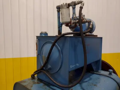 10,000 LB X 42” B&K MOTORIZED UNCOILER COIL REEL : STOCK #22955
