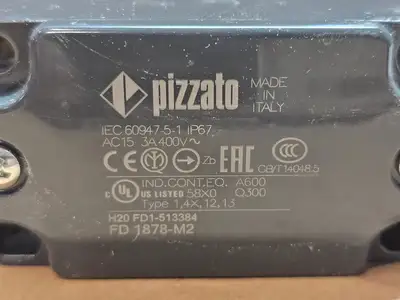 New | in-Stock PIZZATO FD 1878-M2 Safety Equipment British Columbia CA | Lenmark #1441120