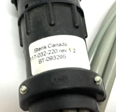 USED STERIS REV. 1.2 DOUBLE ENDED CORDSET 7-PIN TO 8 SOLENOID PLUG-INS