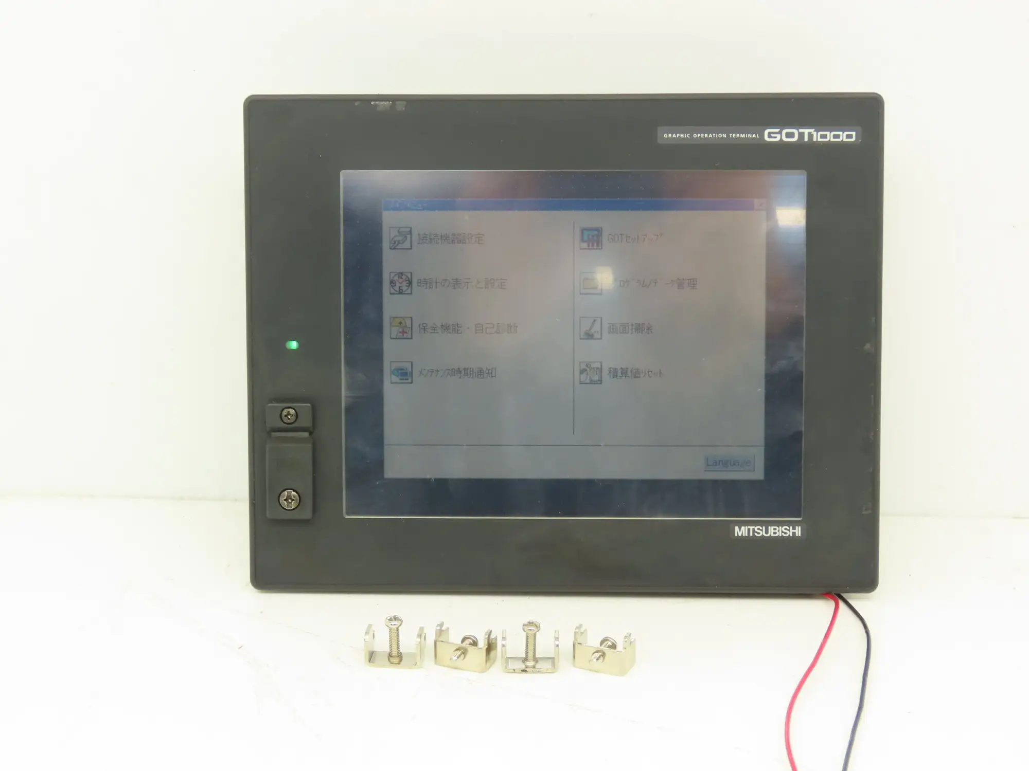 Mitsubishi GT1562-VNBD 8.4" Color Touch Panel VGA 640x480p 24VdC Color LCD HMI