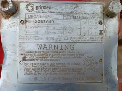 Used GRINDEX 8124.400-0021 Submersible Pumps British Columbia CA | Lenmark #1493741