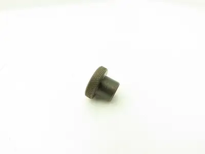 MSKTT-023 Knurled Knob 25.4mm x 19mm, 15.8mm M6 Thread Lot of 50