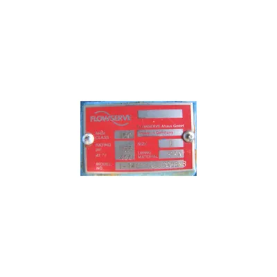 FLOWSERVE DURCO 1" TEFLON LINED PLUG VALVE - T4E1