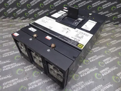 Square D MHL368001386 Circuit Breaker 600VAC 250 VDC 800A S2 Used