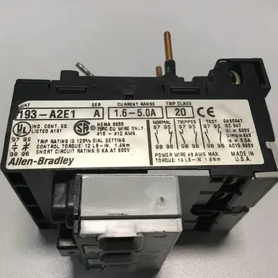 USED ALLEN BRADLEY 193-A2E1 SER A