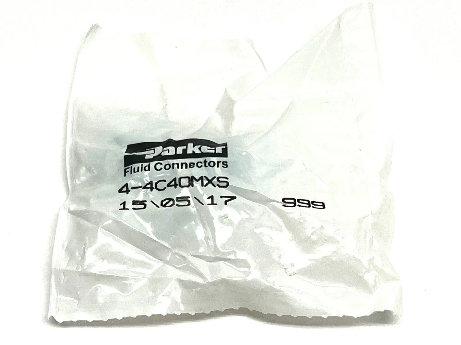 4-4C4OMXS | Parker  Triple-Lok 37 Degree Flare JIC Tube Fitting And Adapter - New