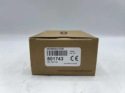 New | in-Stock BANNER ENGINEERING QS18EK6XLPCQ5 Automation Control (HMI) | ND Industrial Surplus #1224091