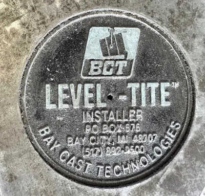 48" x 144" Bay Cast/Level-Tite Surface Plate, 7" Thick, T-Slotted, Nice
