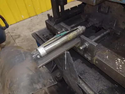 20 TON AIRAM PNEUMATIC 4 POST CUTOFF PRESS: YOBRO #24842