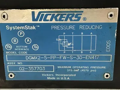 USED VICKERS DGMX25PPFWS30EN417