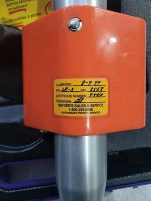 USED SCHMIDT-HAMMER CONCRETE HAMMER