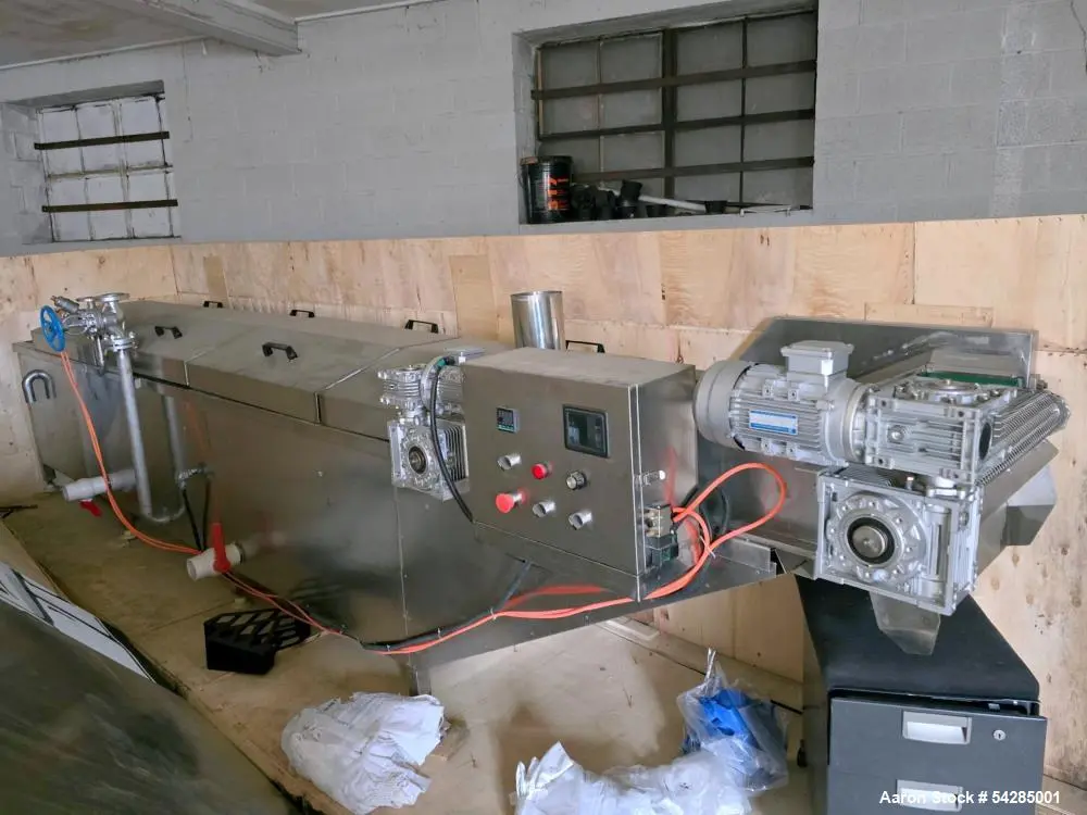 Unused Zhucheng Jiayu BST-5000 Pasteurization Line | Steam-Heated | 800 mm Belt | Continuous Food Processing