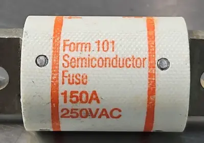 Ferraz Shawmut A25X150 Amp-Trap 150A 250V Semiconductor Fuse Loc4C35