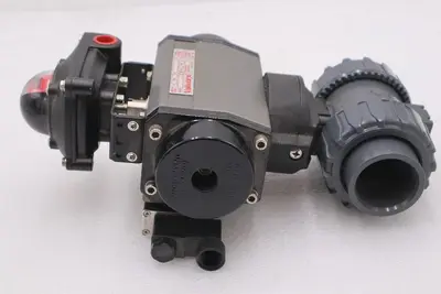 VALWORX 530175 AP075 PNEUMATIC ACTUATOR W/ 529102A SOLENOID 529910A VALVE #008-A