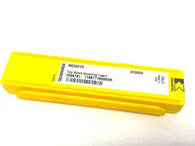 NEW KENNAMETAL TOP NOTCH™ GROOVE AND TURN INSERTS NG2031R