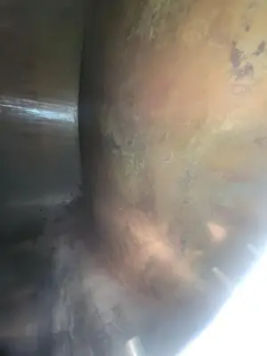Used Crepaco 50,000 Gallon Stainless Steel Silo | Vertical Dairy & Water Storage Tank