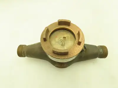 Hays 8MRD 2.5 Bronze Cold Water Meter 1" NPT
