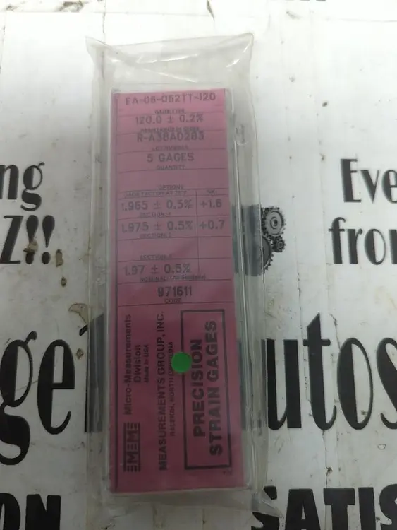 New | in-Stock MICRO-MEASUREMENTS EA-06-062TT-120 Transducers | Surplus Asset Holdings #1226619