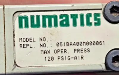 051BA400M000061 SOLENOID VALVE 2005 051BA400M000061 ASCO NUMATICS