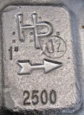 NEW HP VALVES 2500 GATE VALVE 1"