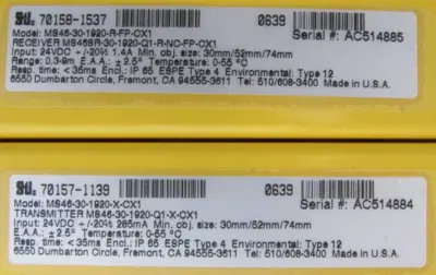NEW STI 70158-1537 RECEIVER AND 70157-1139 TRANSMITTER 4600 SERIES MS46-30-1920
