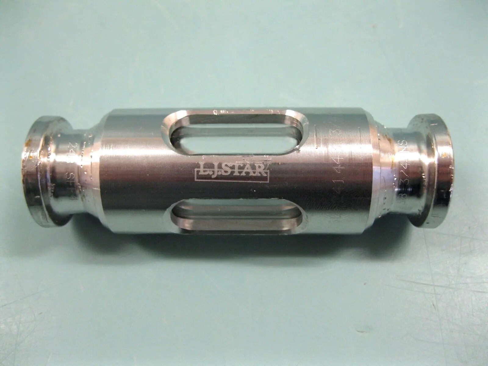 LJ Star 3/4" Stainless Borosilicate Inline Flow Indicator Sightglass G12
