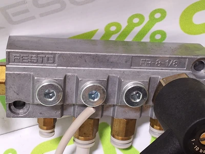 FESTO FR-8-1/8 DISTRIBUTION MANIFOLD BLOCK 4 PORT