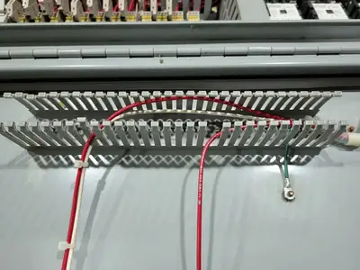 49" x 31" x 9" Electrical Enclosure w/ Terminals and Wiring